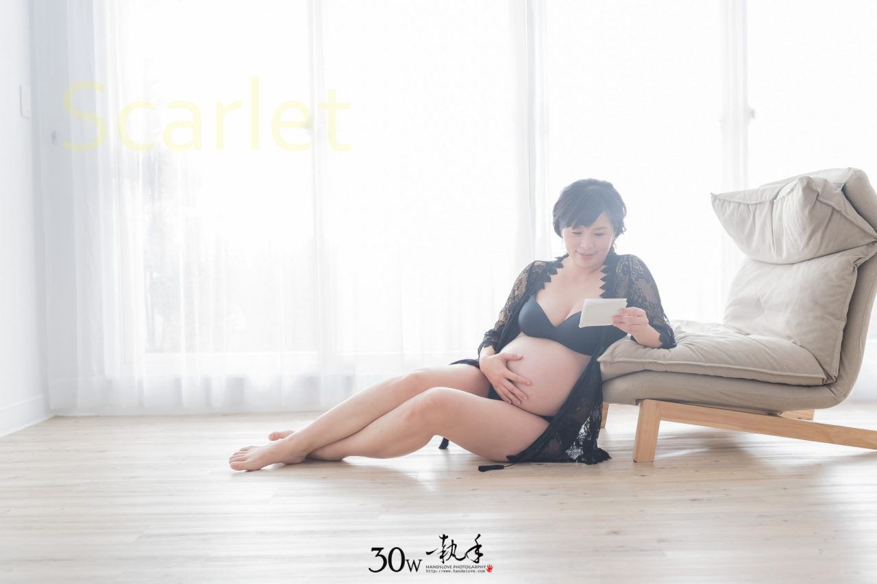 [孕婦寫真 No38] Scarlet/30W